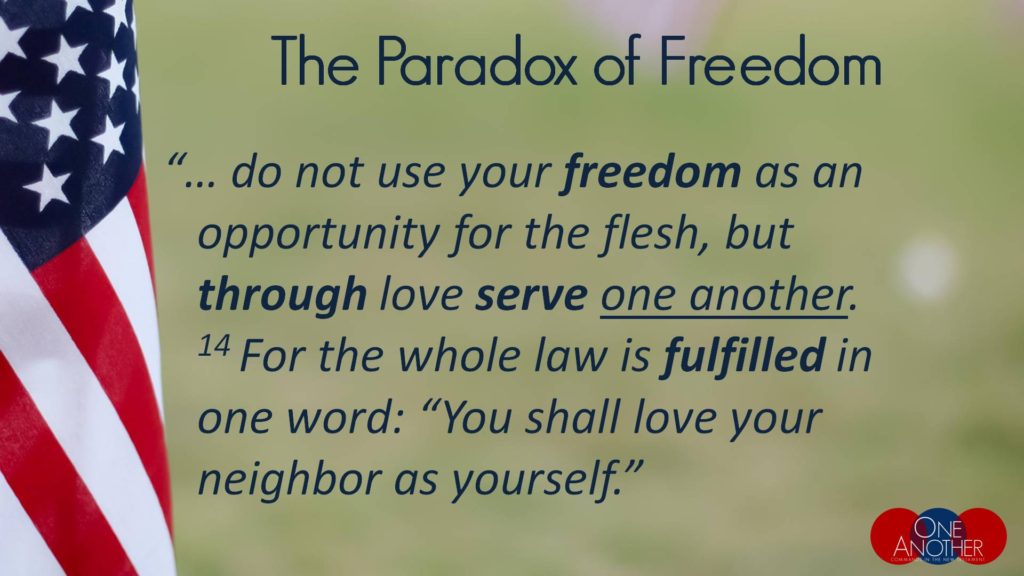8.2 – Paradox of Freedom – Temple Baptist Church of Rogers, AR
